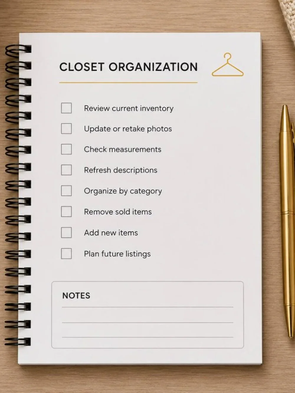 Personal Organization Notebook OS
